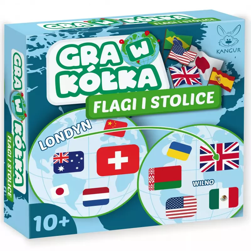 Gra w Kółka Flagi i Stolice Gra w Kółka Flagi i Stolice