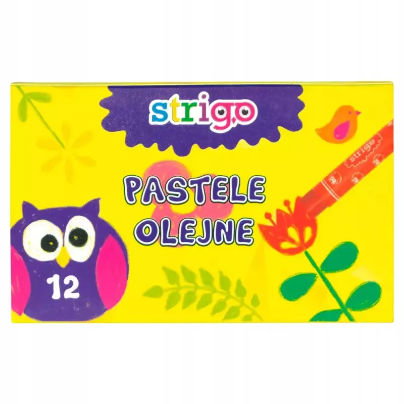 Pastele Olejne 12 kolorów Strigo Ssc027 Pastele Olejne 12 kolorów Strigo Ssc027