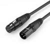 Kabel UGREEN XLR żeński-XLR męski 2m (czarny) - zdjęcie