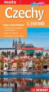 Czechy. Mapa samochodowa, 1:350 000 - zdjęcie