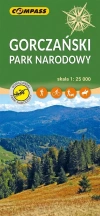 Mapa turystyczna - Gorczański Park Narodowy - zdjęcie