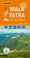 Mapa turystyczna - Mała Fatra Krywańska 1:30 000 - zdjęcie