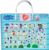 Peppa Pig. Kocham naklejać. Z przyjaciółmi na podwórku. Peppa Pig. Kocham naklejać. Z przyjaciółmi na podwórku - zdjęcie