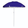 Parasol polyester tkanina 240cm, 8 drutów, łamany,karton - granatowy - zdjęcie
