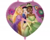 Balon foliowy 46cm Serce Princess Live Your Story - zdjęcie