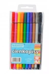 Cienkopisy 0,4mm 10 kolorów - zdjęcie