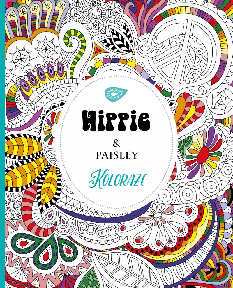 Koloraże. Hippie & Paisley Koloraże. Hippie & Paisley