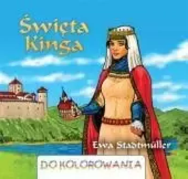 Święta Kinga - kolorowanka WDS Święta Kinga - kolorowanka WDS
