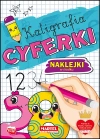 Kaligrafia. Cyferki z naklejkami - zdjęcie