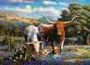 Puzzle 2D: Krowy długorogie 500el - zdjęcie