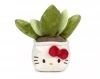 Hello Kitty - plusz Doniczka liście 20cm - zdjęcie