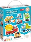 CzuCzu. Puzzle progresywne. Pojazdy na budowie - zdjęcie