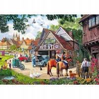 Puzzle 2 x 500 elementów. Sielankowe życie, zdjęcie 2