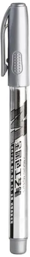 Marker metaliczny 1-4mm srebrny 481354, M&G - zdjęcie