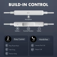 Tech-Protect Ultraboost Lightning Earphone Core G2 White, zdjęcie 7