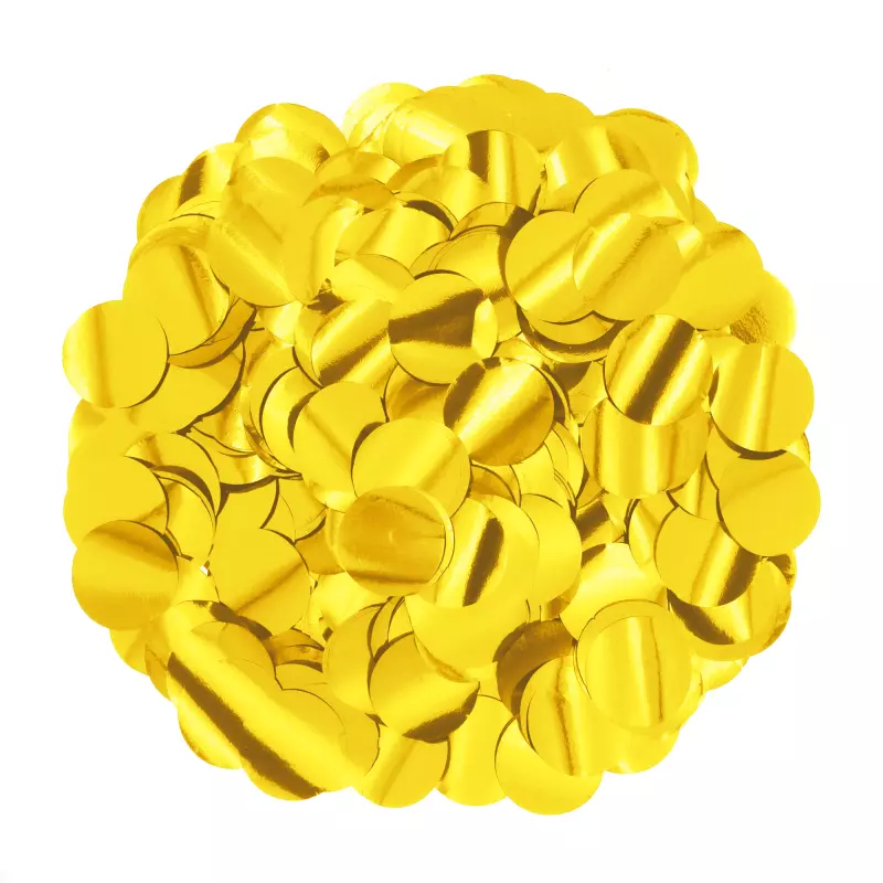 Konfetti 500 g - złote