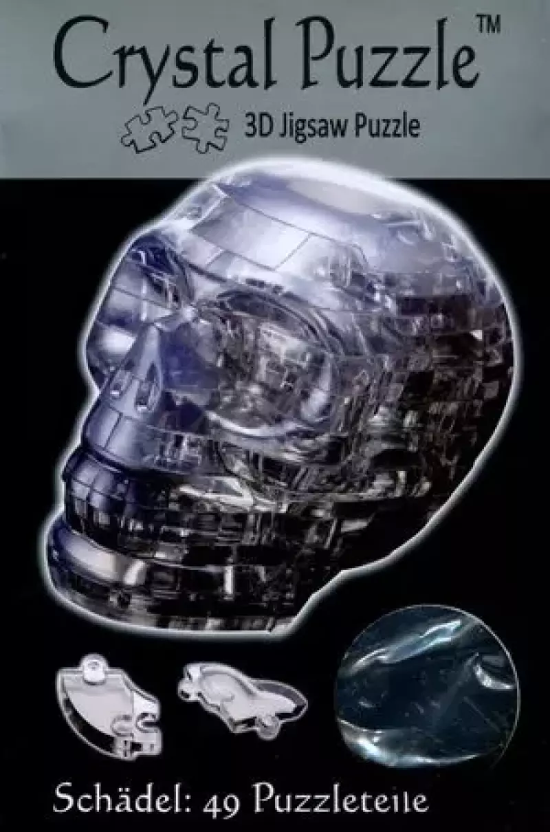 Crystal Puzzle. Czaszka 3D
