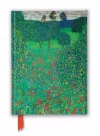 Gustav Klimt: Poppy Field (Foiled Journal) - zdjęcie