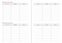 Kalendarz nauczyciela 2025/2026 B6 tygodniowy PCV, koty, zdjęcie 7