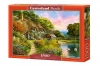 Puzzle 1500 elementów. Wiejski domek - zdjęcie