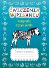 Ćwiczenia w pisaniu. Kaligrafia J.Polski (z zebrą) - zdjęcie