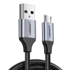 Kabel UGREEN US290 USB-A-micro USB 3m (czarny) - zdjęcie