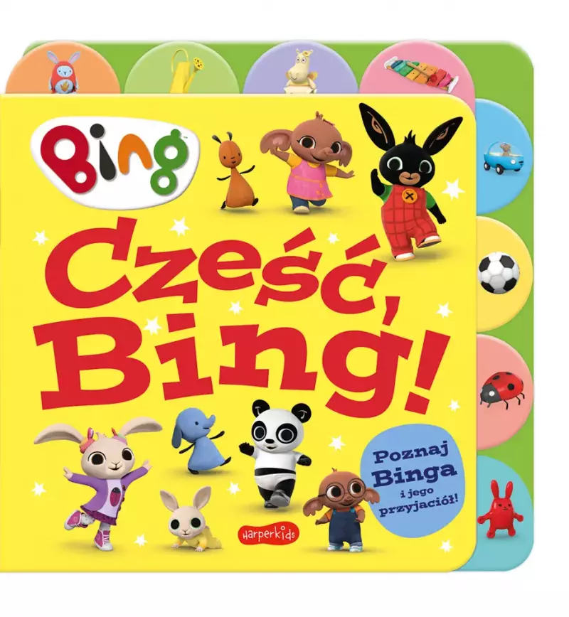Cześć, Bing! Książka z registrami Cześć, Bing! Książka z registrami