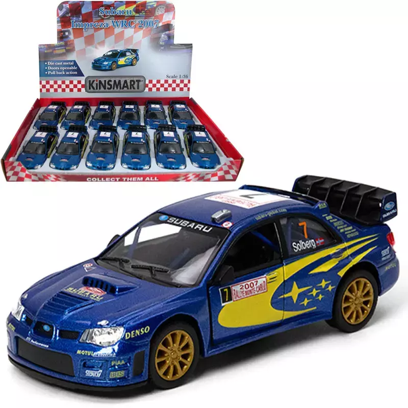 Subaru impreza wrc 2007 1:36 Subaru impreza wrc 2007 1:36