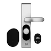 Zamek smart SHELLY LOQED Touch 2S (srebrny) - zdjęcie
