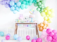 Balony 23cm, Pastel Lemon (1 op. / 100 szt.), zdjęcie 3
