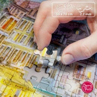 Puzzle 1000 elementów. Wieczór w Annecy 30257, zdjęcie 5