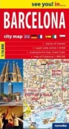 Barcelona; papierowy plan miasta 1:16 000 - zdjęcie