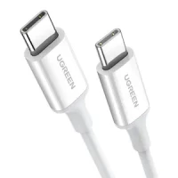 Kabel UGREEN USB-C-USB-C 1m (biały), zdjęcie 2