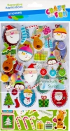 Craft with Fun Ozdoba Bn Naklejki 16x29 Pbh 12/288. - zdjęcie