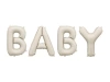 Balon foliowy Baby beżowy 140x43cm - zdjęcie