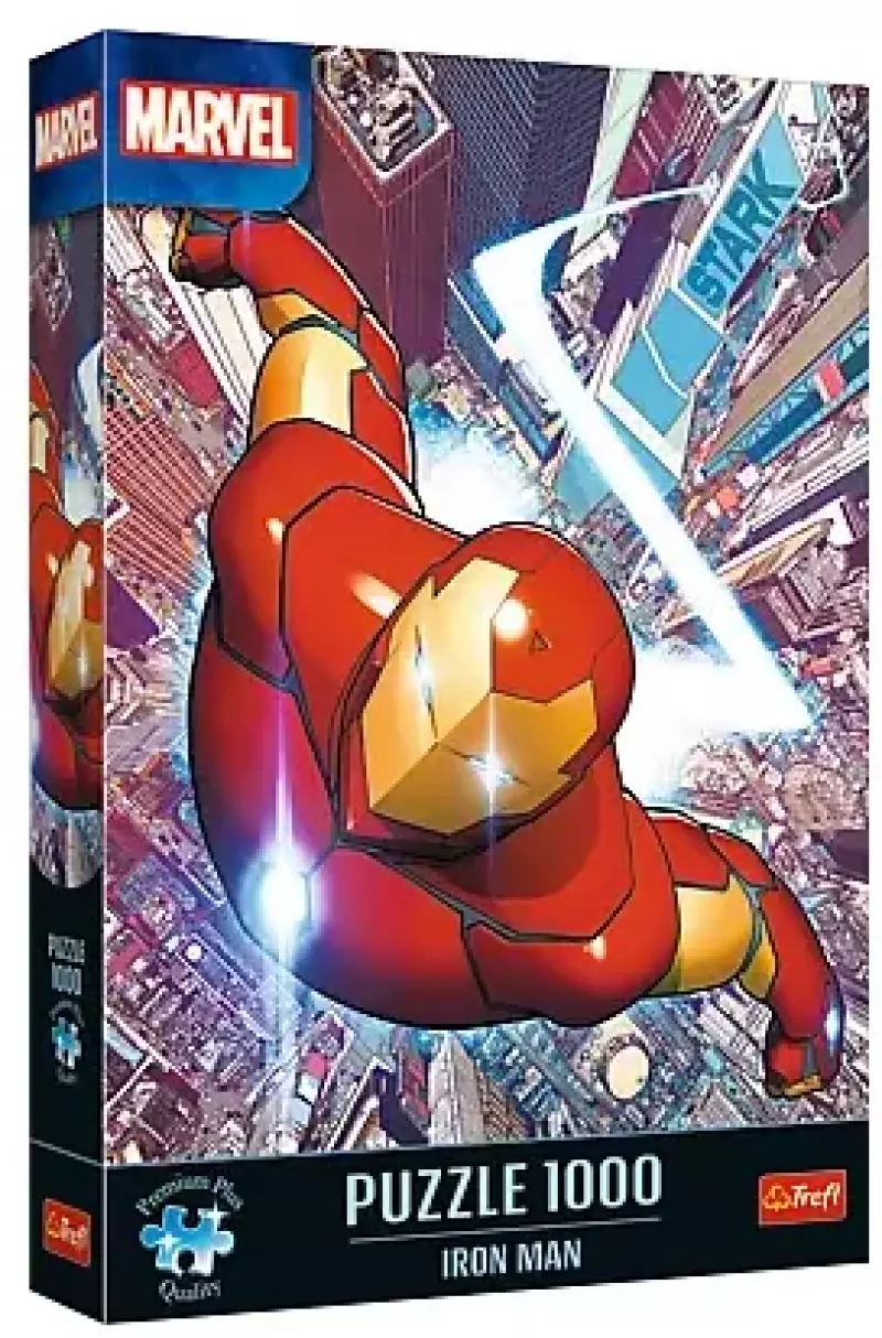 Puzzle 1000 elementów. Premium Plus. Iron Man Puzzle 1000 elementów. Premium Plus. Iron Man