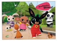Bing. Puzzle podłogowe 24 elementy. Let's go!, zdjęcie 2