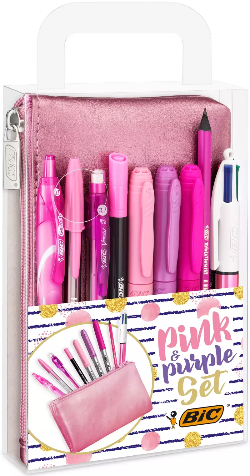 Zestaw pink&purple Bic Zestaw pink&purple Bic