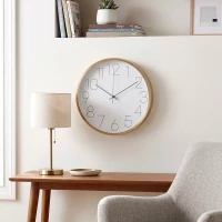 Zegar ścienny biały 30 cm, zdjęcie 2