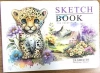 Szkicownik A5/24K gładki Gepard - zdjęcie