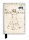 Leonardo da Vinci: Vitruvian Man (Foiled Blank Journal) Notebook / blank book - zdjęcie