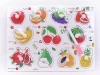 Drewniane puzzle - owoce - zdjęcie