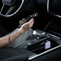 Ładowarka samochodowa Cuktech CC903P 100 W z wyświetlaczem i zwijanym kablem USB-C 70 cm - szara, zdjęcie 15
