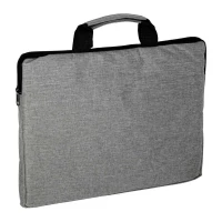 Torba na laptopa 15,6 cali na ramię teczka biznesowa damska męska szara, zdjęcie 3