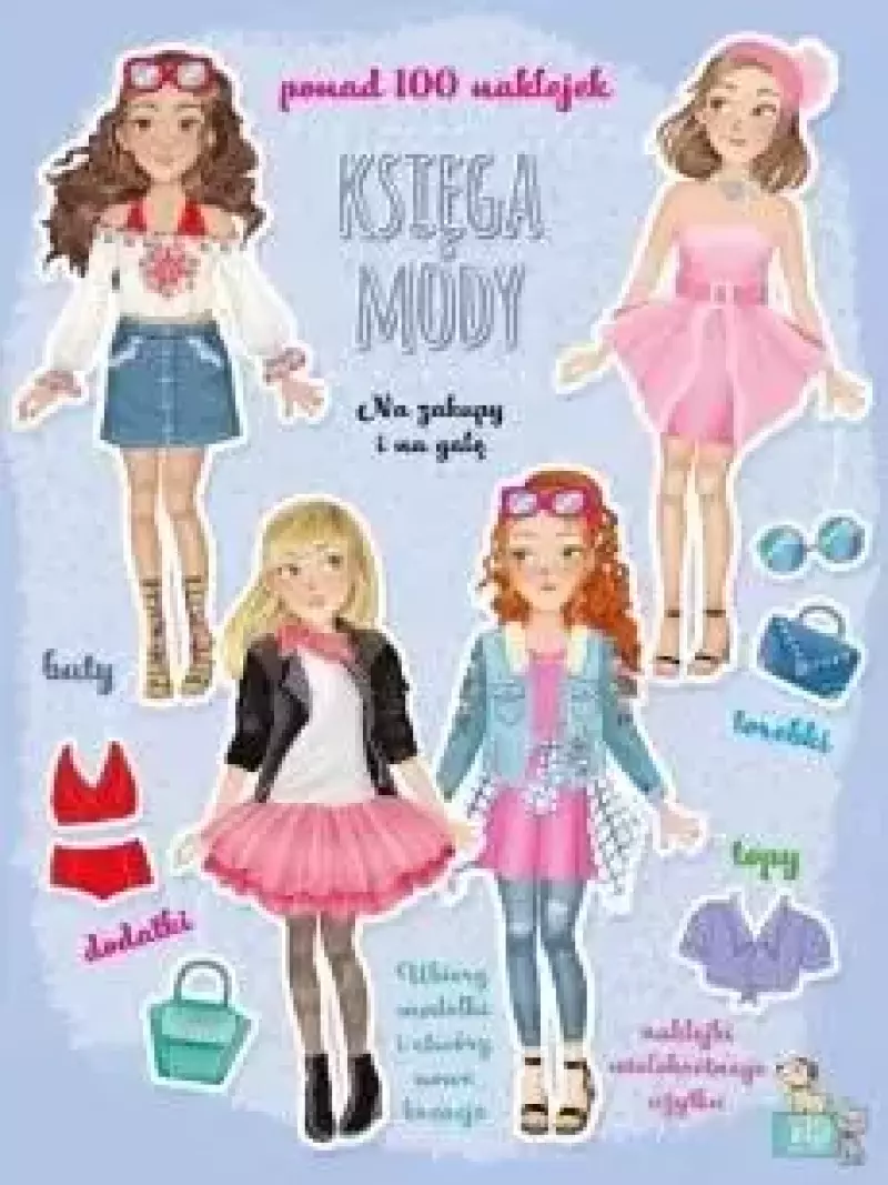 Księga mody, niebieska Księga mody, niebieska