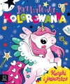 Brokatowa kolorowanka. Kucyki i jednorożce - zdjęcie