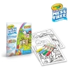 Crayola Kolorowanka dla dzieci i 4 niebrudzące magiczne flamastry Color Wonder Mess Free Animal Friends 3+ - zdjęcie