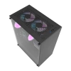 Obudowa komputerowa DARKFLASH DK100 (czarna) - zdjęcie