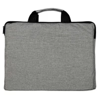 Torba na laptopa 15,6 cali na ramię teczka biznesowa damska męska szara, zdjęcie 2