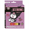 Flamastry 12 kolorów Kuromi - zdjęcie